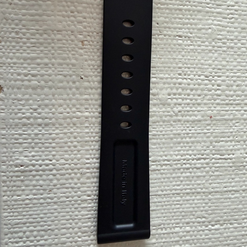 Panerai Black Rubber Strap Accessory MX0011QQ - BRAND NEW in Bag - Picture 10 of 16